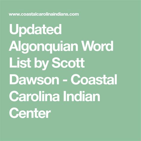 lugon na manok meaning|Updated Algonquian Word List by Scott Dawson.